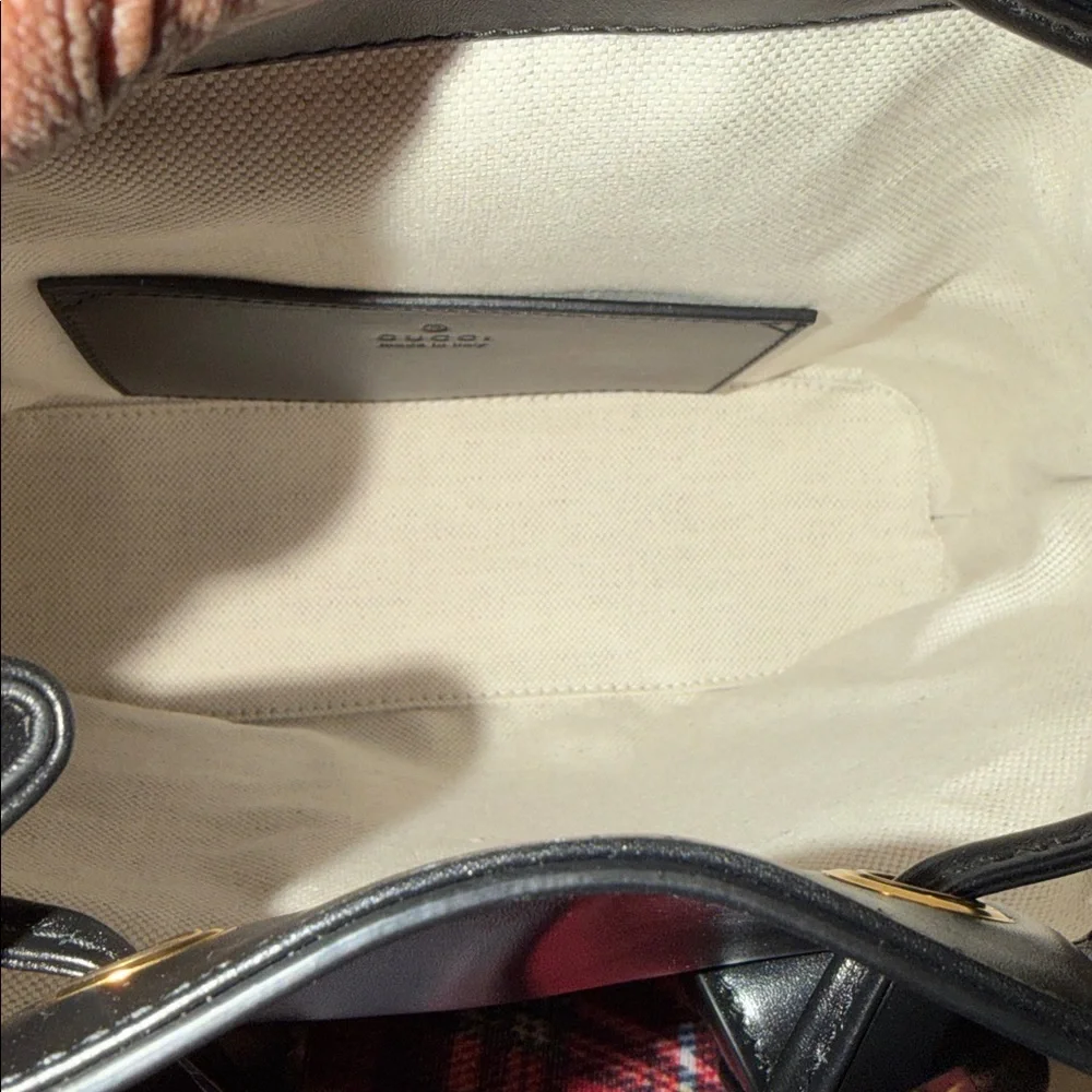 Gucci Bamboo Backpack Leather Small